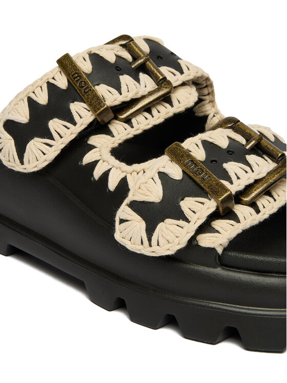 Mou Mou Ciabatte MU.SW661001N Nero