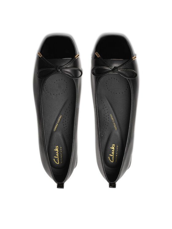 Clarks Clarks Balerinke Ubree15 Poppy 26181322 Črna