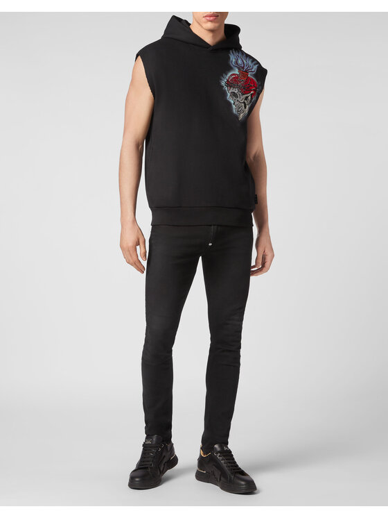 PHILIPP PLEIN PHILIPP PLEIN Felpa 3549 Nero Regular Fit