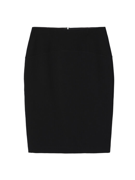 TATUUM TATUUM Midi sukňa BONARKA Čierna Close Fit