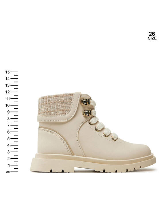 Mayoral Mayoral Schnürstiefeletten 44481 Écru