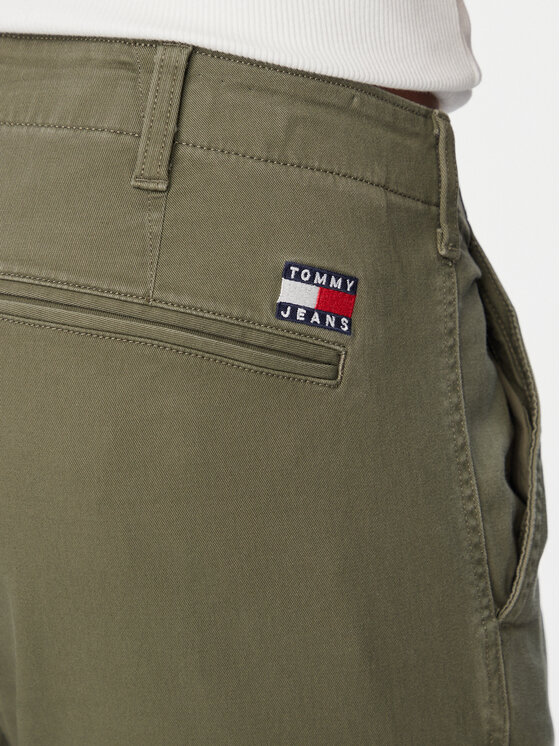 Tommy Jeans Tommy Jeans Pantaloni chino DM0DM23707 Cachi Regular Fit