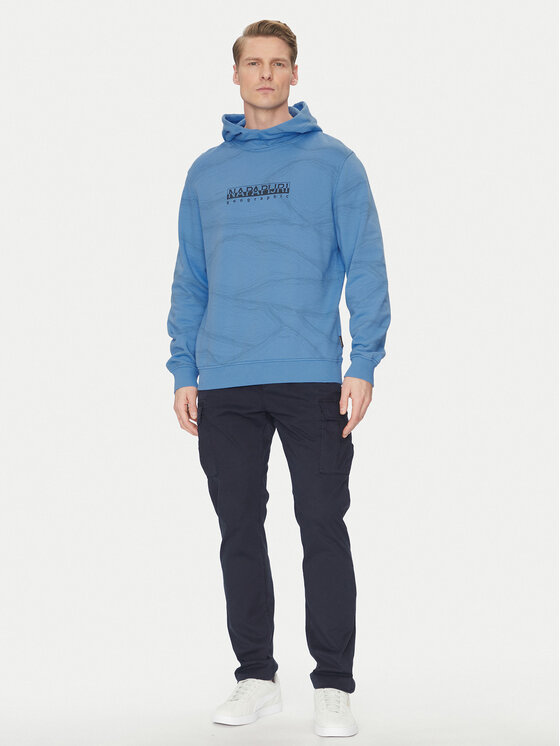 Napapijri Napapijri Bluză Cellini NP0A4ILR Albastru Relaxed Fit