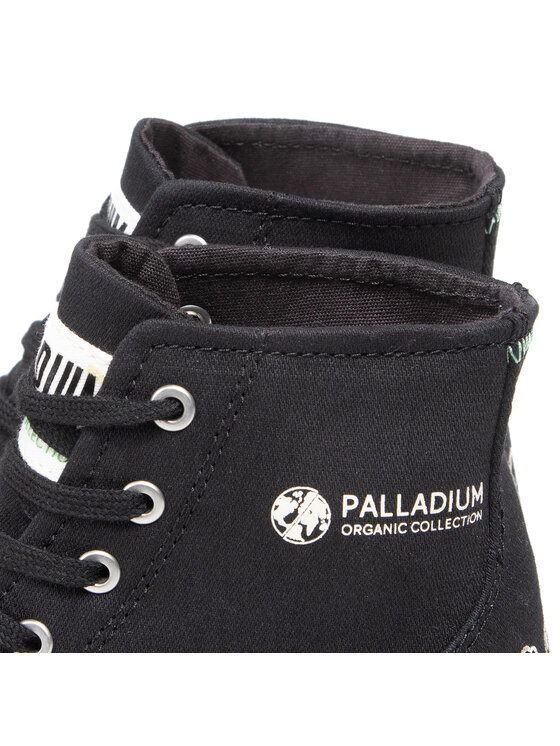 Palladium Palladium Туристически oбувки Pampa Hi Organic II 77100-008-M Черен
