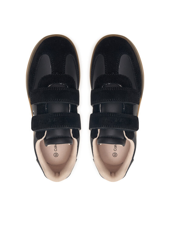 Calvin Klein Calvin Klein Superge Low Cut Velcro Sneaker V1X9-83443-0318 S Črna