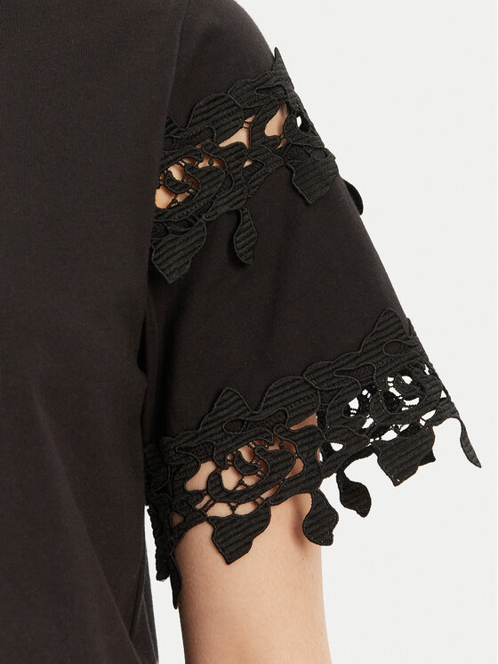 Morgan Morgan Bluză 251-DFUTUR Negru Regular Fit