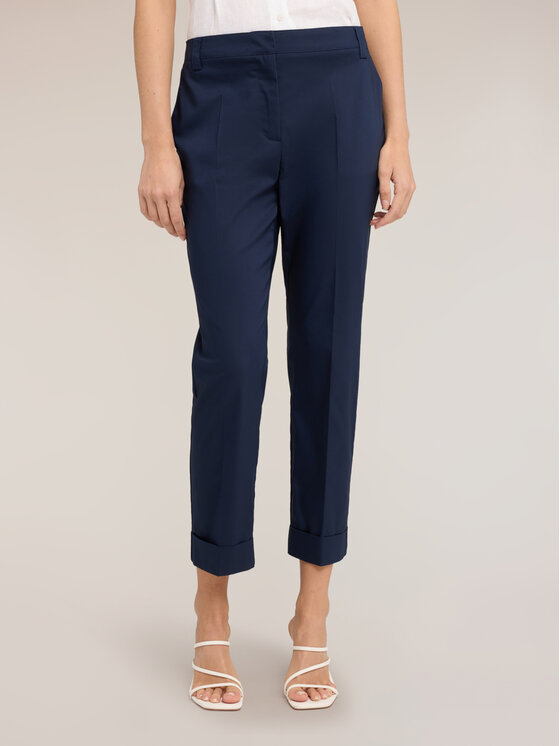 Motivi Motivi Spodnie materiałowe P085Q004532N034 Niebieski Slim Fit
