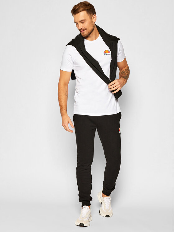 Ellesse Ellesse T-krekls Canaletto SHS04548 Balts Regular Fit