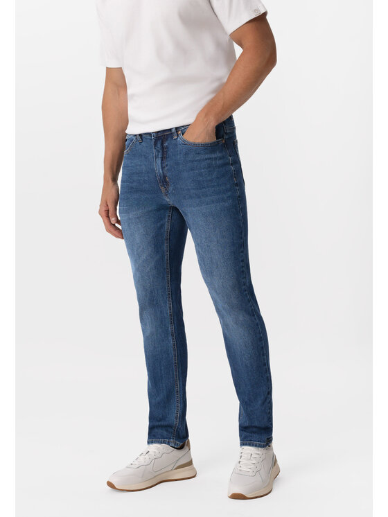 Volcano Volcano Jeansy D-DEXTER 52 Niebieski Regular Fit