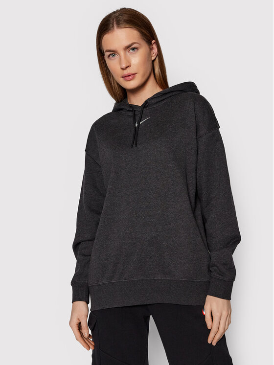Nike Felpa Essential DJ6939 Grigio Oversize • Modivo.it