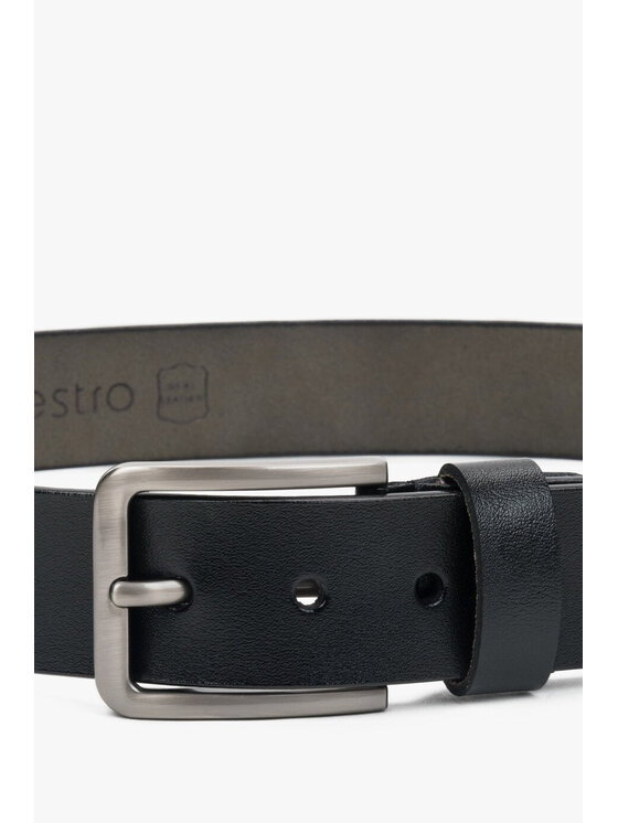 Estro Estro Ζώνη Ανδρική ER00117307 Μαύρο