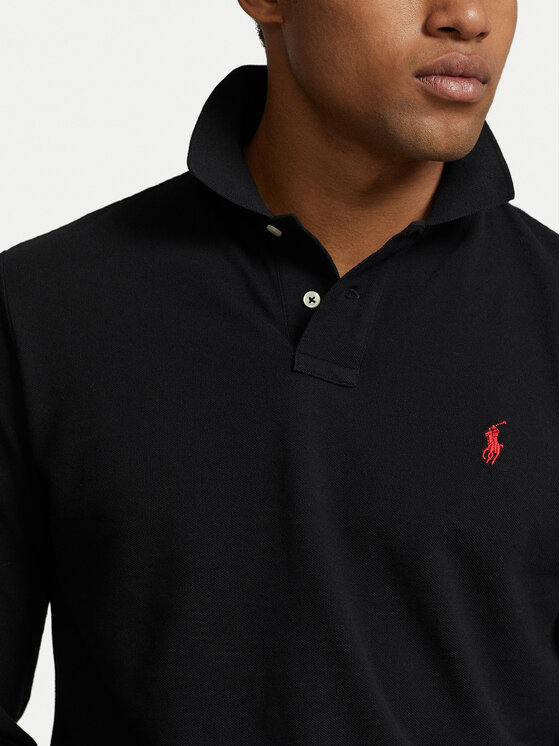 Polo Ralph Lauren Polo Ralph Lauren Polokošile 710680790045 Černá Custom Slim Fit