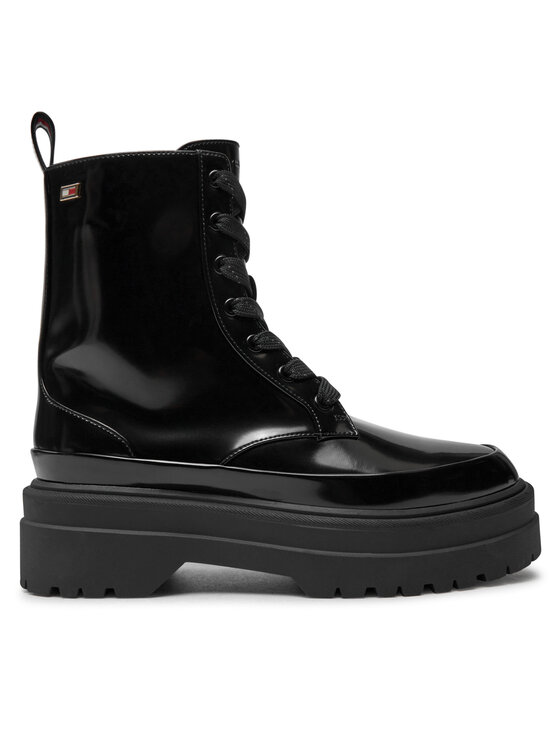Tommy Hilfiger Tommy Hilfiger Ботильйони FW0FW07953 Чорний