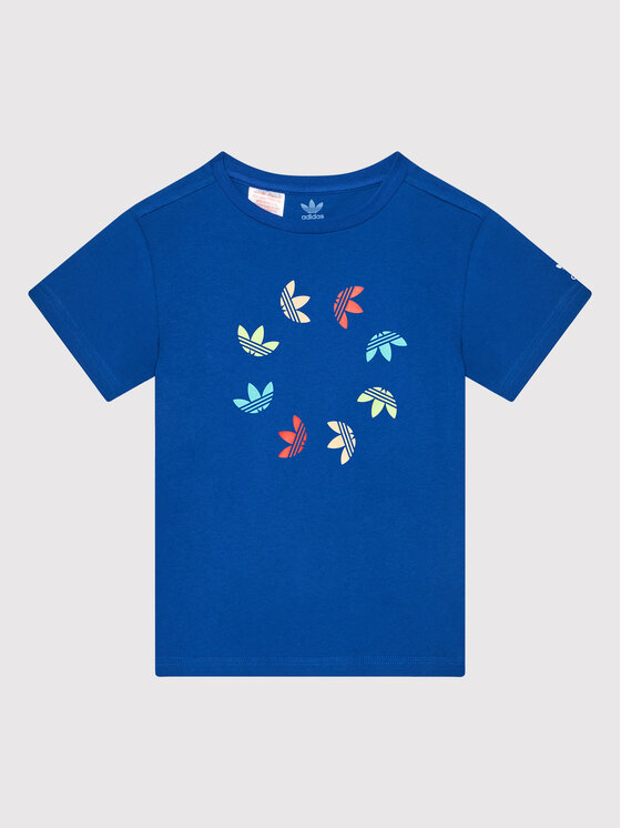 T-shirt adicolor HF2131 Blu Regular Fit