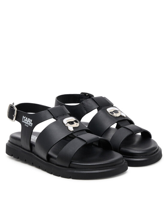 Karl Lagerfeld Kids Karl Lagerfeld Kids Sandały Z30372 M Czarny