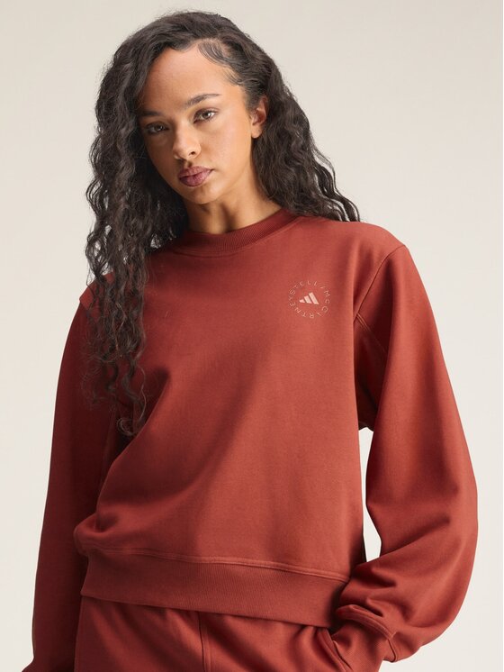 adidas by Stella McCartney adidas by Stella McCartney Bluza by Stella McCartney Regular Czerwony Regular Fit