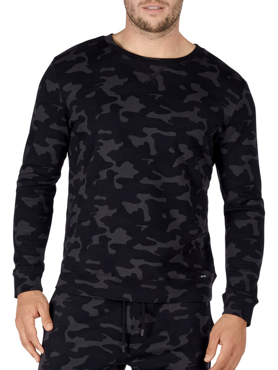 Skiny Skiny Mikina 086825 Šedá Regular Fit