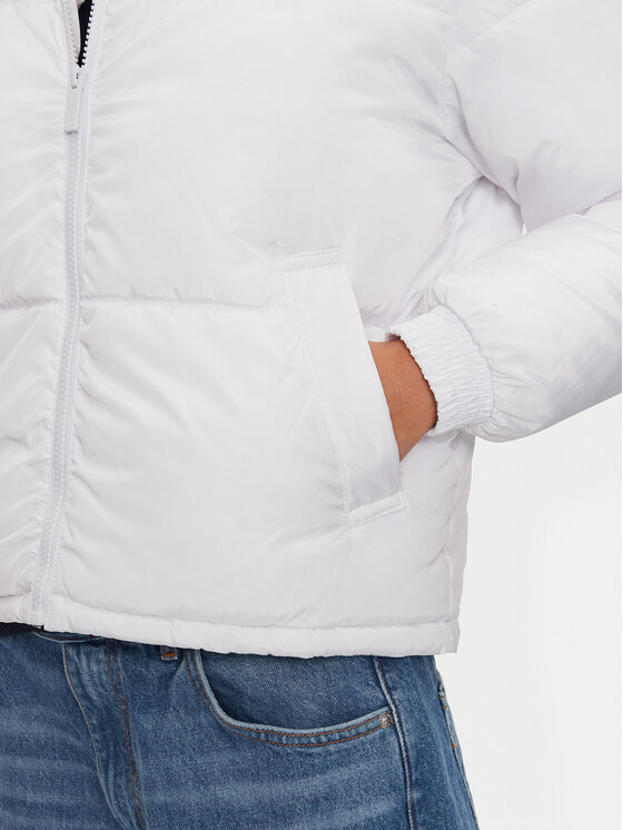Karl Kani Karl Kani Zimska jakna Retro Essential 61760001 Bijela Regular Fit