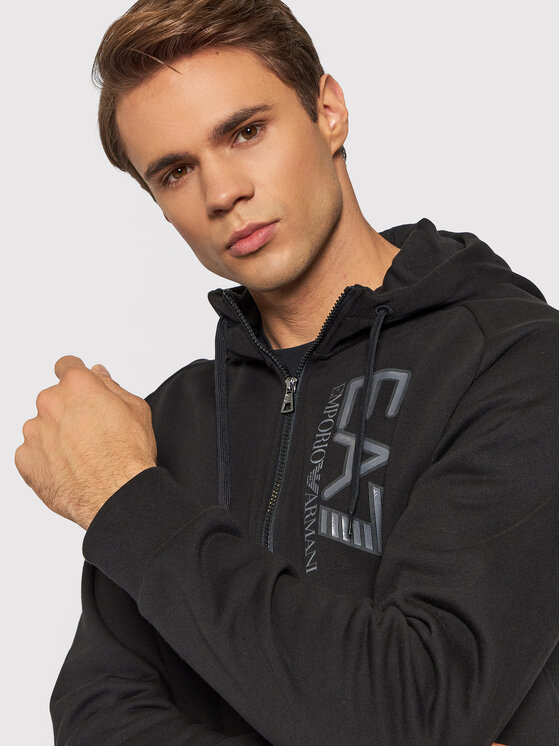 EA7 Emporio Armani EA7 Emporio Armani Felpa 6KPM20 PJ07Z 1200 Nero Regular Fit