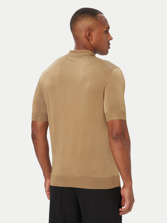 HUGO HUGO Polo majica Sayfong-5 50564234 Bež Regular Fit