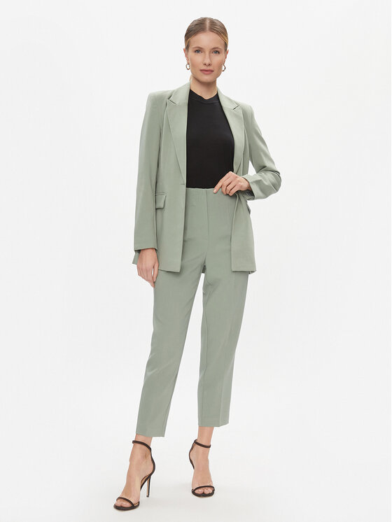 ONLY ONLY Chino hlače Raven 15298565 Zelena Regular Fit