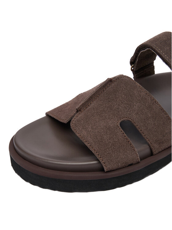 GINO ROSSI GINO ROSSI Шльопанці C-CLB-P1927A Темно-коричневий