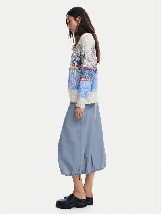 Desigual Desigual Пуловер Sudbury 24WWJF59 Цветен Loose Fit