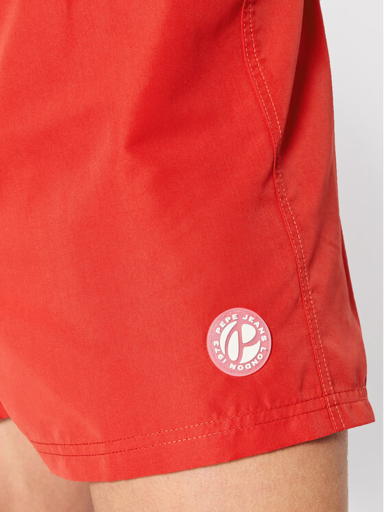 Pepe Jeans Pepe Jeans Szorty kąpielowe Remo PMB10328 Czerwony Regular Fit