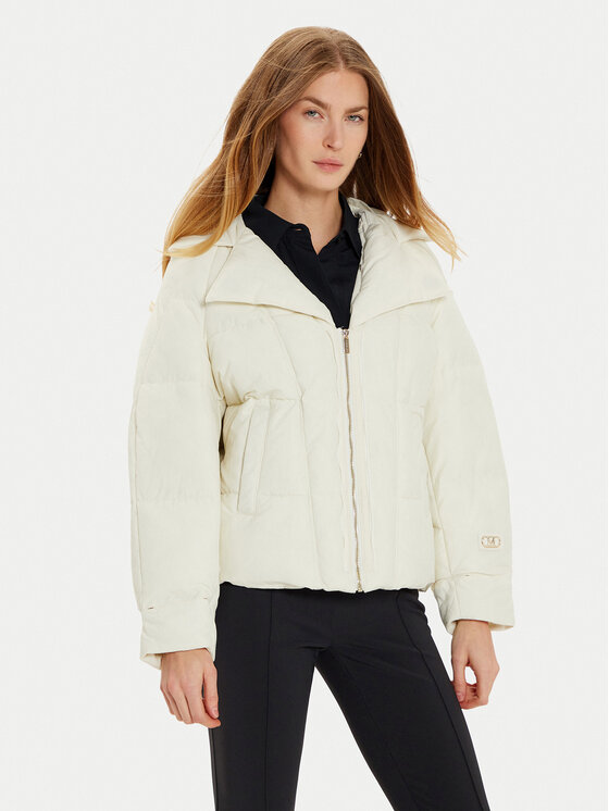 Marciano Guess Marciano Guess Fellmantel 4BGL1 57188A Écru Regular Fit