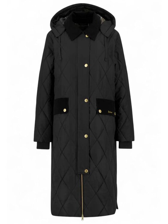 Barbour Barbour Cappotto q-dav-59572 Nero Regular Fit