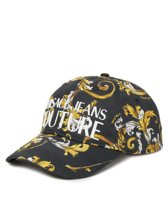 Versace Jeans Couture Versace Jeans Couture Czapka z daszkiem 78VAZK10 Czarny