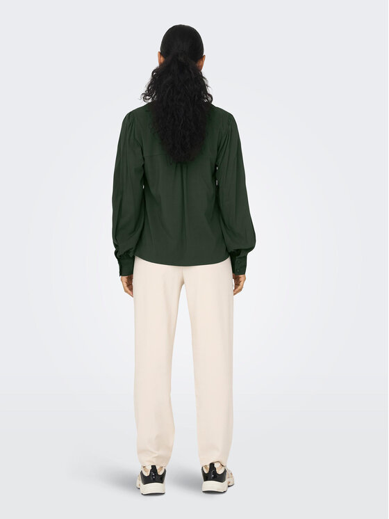 ONLY ONLY Bluse 15303748 Grün Regular Fit
