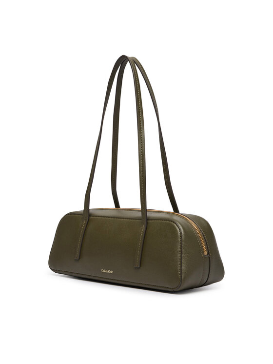 Calvin Klein Calvin Klein Τσάντα Foil Logo Bauletto LV04F3636G Σκούρο πράσινο
