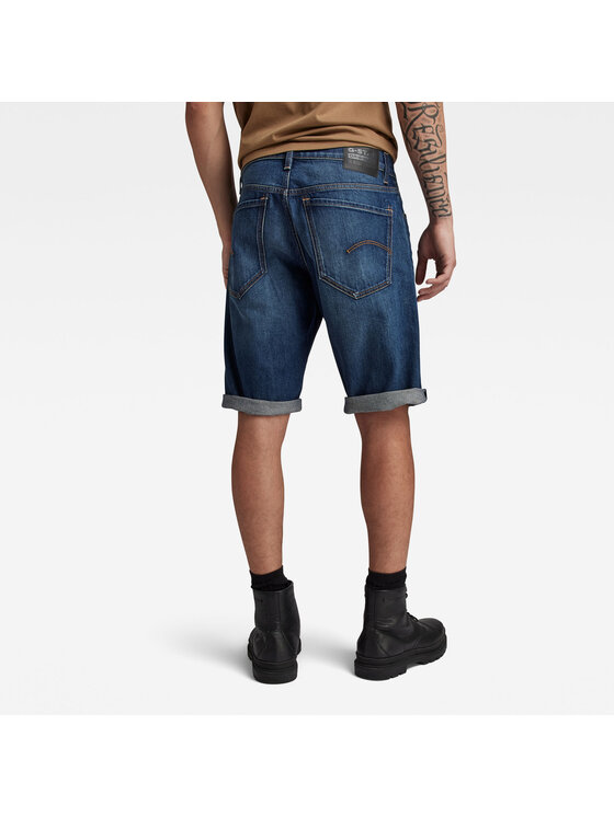 G-Star Raw G-Star Raw Pantaloncini di jeans Mosa D24430-D538-G331 Blu scuro Regular Fit