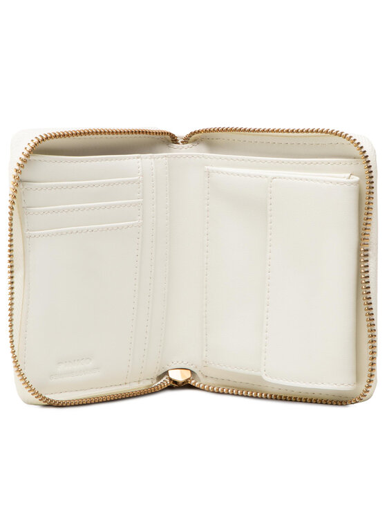 PINKO PINKO Portafoglio Taylor Wallet Zip Around M 2 PE 21 PLTT 1P2289 Y6XT Bianco