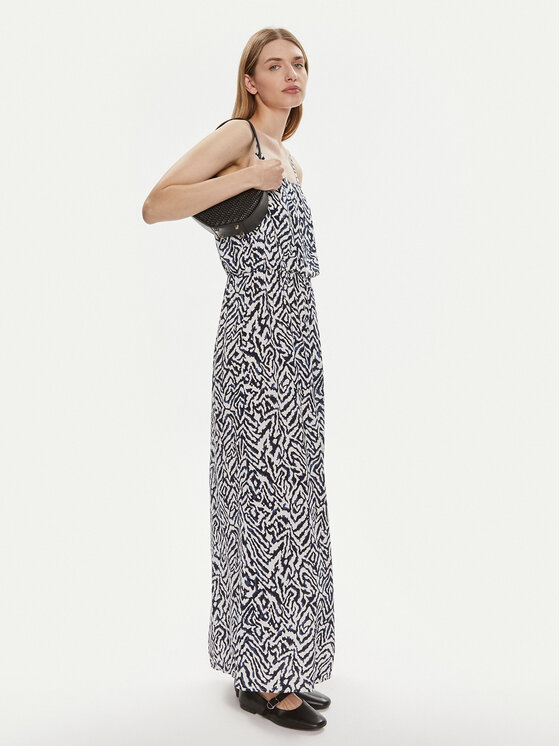 ONLY ONLY Sukienka letnia Nova 15222217 Granatowy Regular Fit