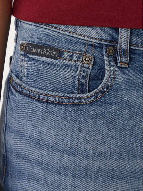 Calvin Klein Calvin Klein Jeansy LV04RF950G Niebieski Slim Taper Fit