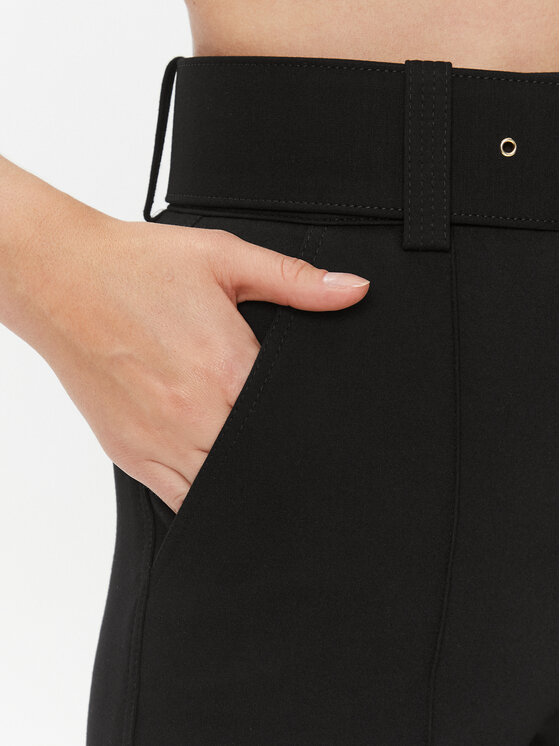 Luisa Spagnoli Luisa Spagnoli Stoffhose Osten 540365 Schwarz Regular Fit