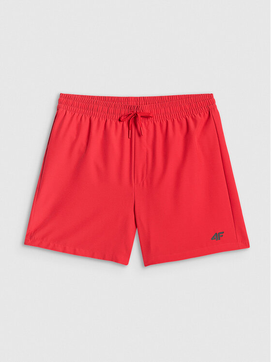 4F 4F Szorty kąpielowe SWIMWEAR Czerwony Regular Fit