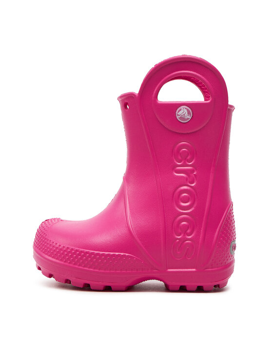 Crocs Crocs Wellington Handle It Rain Boot Kids 12803 Rosa