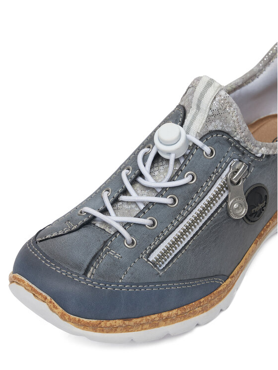 Rieker Rieker Sneakersy N42F2-14 Tmavomodrá