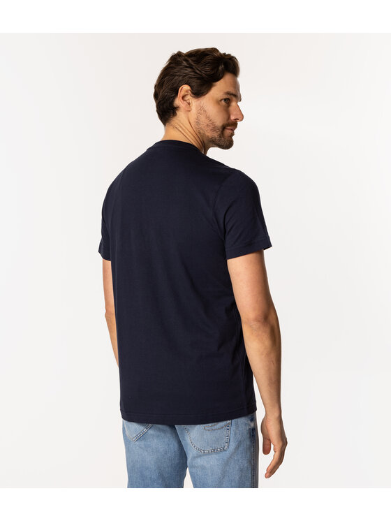 Lee Cooper Lee Cooper T-Shirt DENIM 1160 Granatowy Slim Fit