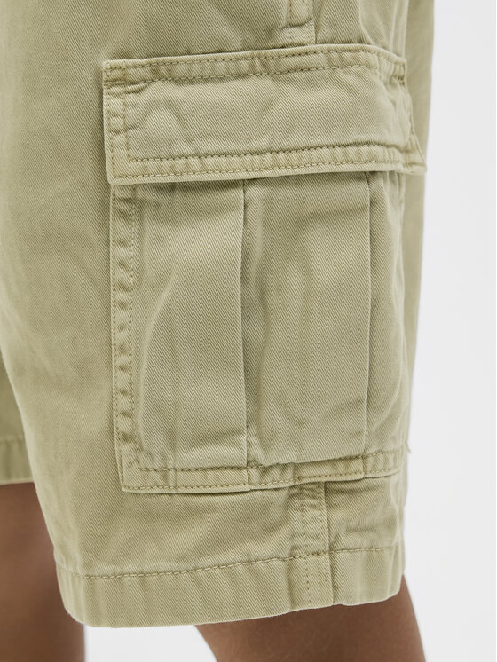 Jack&Jones Junior Jack&Jones Junior Kratke hlače iz tkanine Karl 12269498 Bež Loose Fit