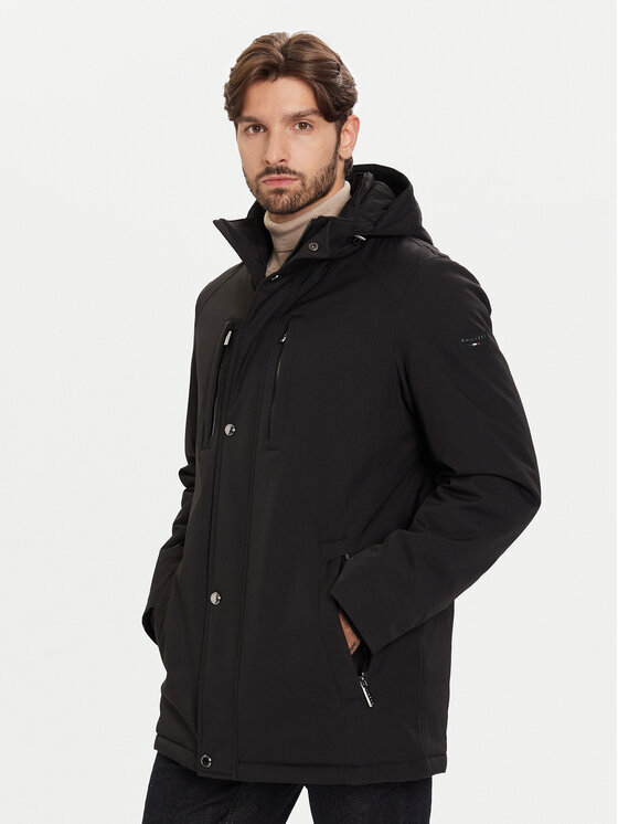 Bugatti Bugatti Winterjacke 874113-81042 Schwarz Regular Fit