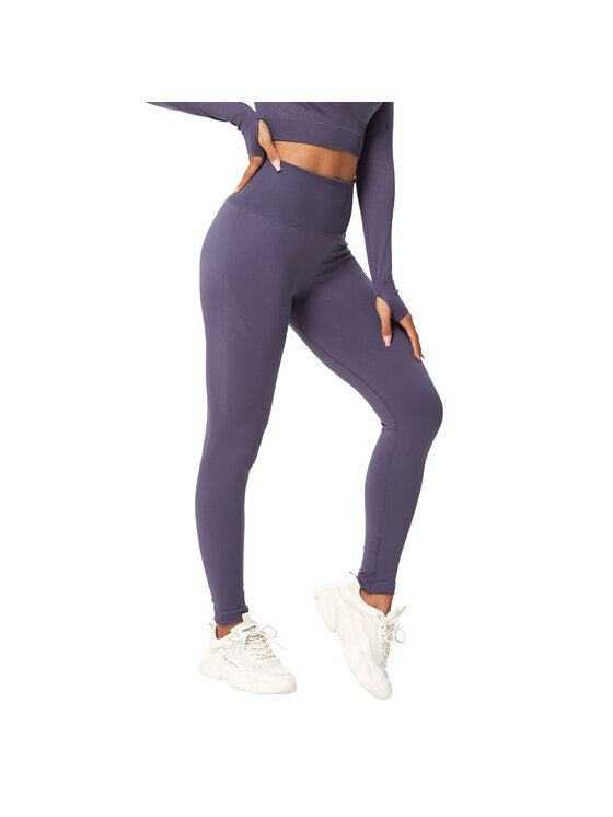 Yeaz Yeaz Legginsy LEGEND Fioletowy Slim Fit