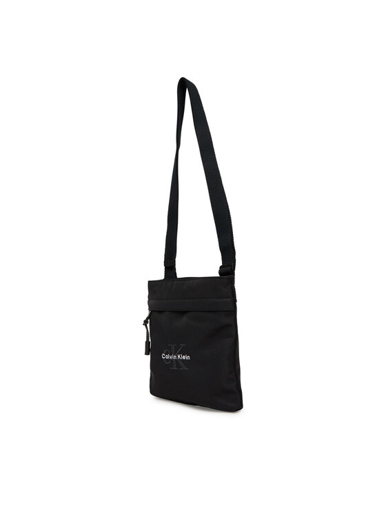 Calvin Klein Calvin Klein Torbica za okrog pasu Bold Flatpack LV04D3178G Črna