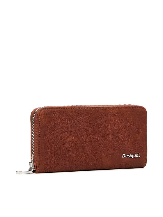 Desigual Desigual Peňaženka 25SAYP03 Hnedá