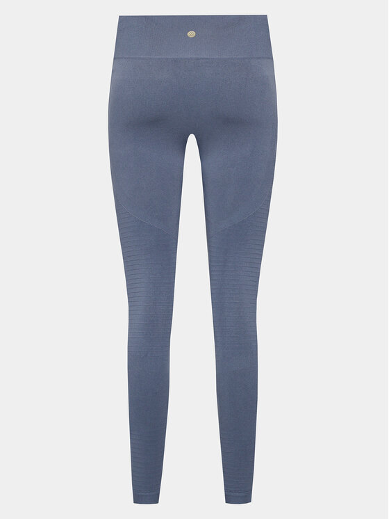 Athlecia Athlecia Legíny Nagar W Seamless Tights EA203352 Modrá Regular Fit