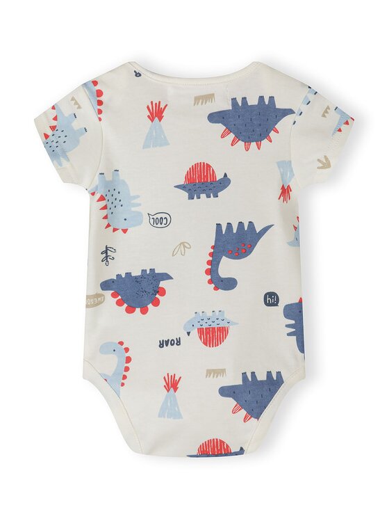 minoti minoti Body 28BABYPACK27 Błękitny Regular Fit