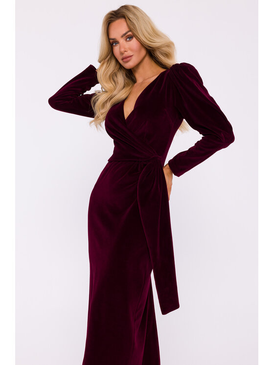 Made of Emotion Made of Emotion Abito da sera M828 Bordeaux Premium Fit